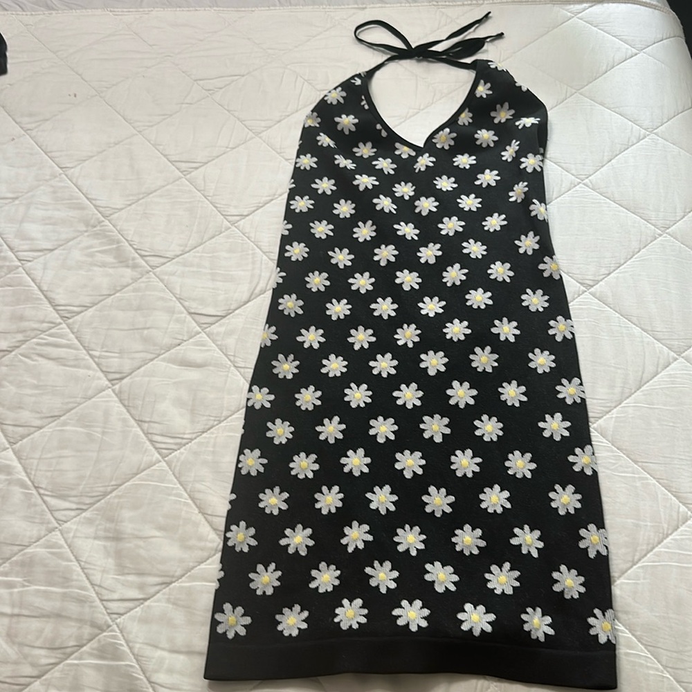 Sunflower Tight-Fitting Short Dress